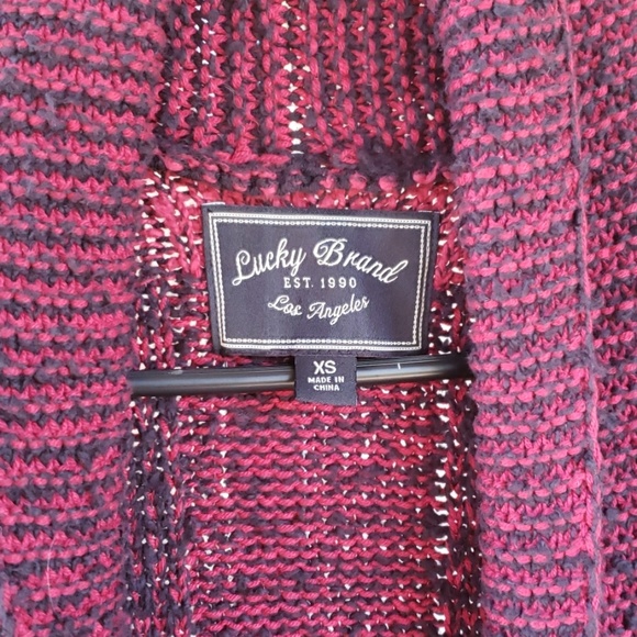 Lucky Brand Sweater Duster - Picture 2 of 3